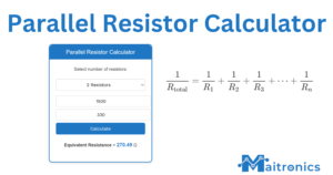Parallel Resistor Calculator