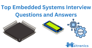 Image showing the title "Top Embedded Systems Interview Questions and Answers"